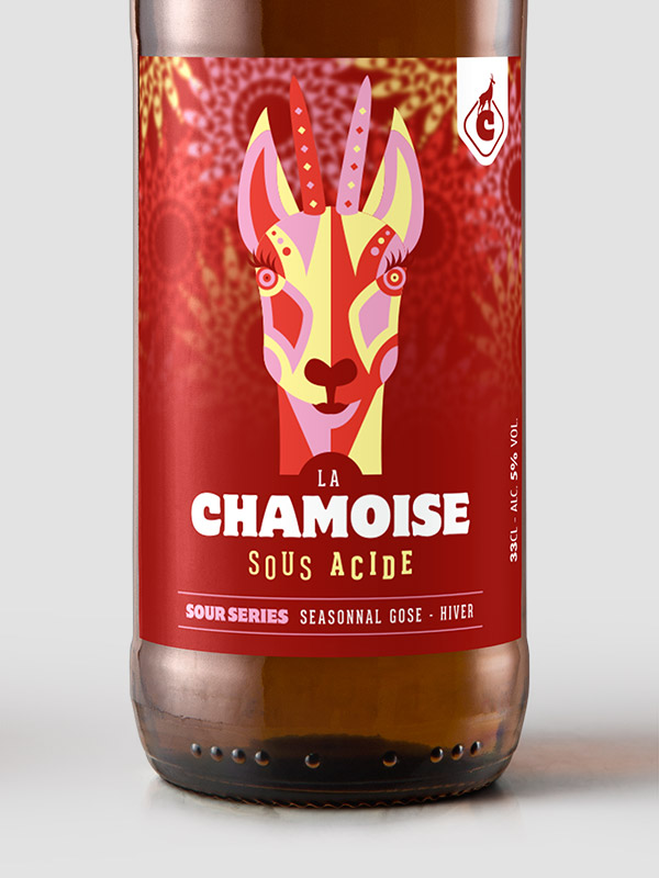 Bière La Chamoise sous acide Sour Series Hiver