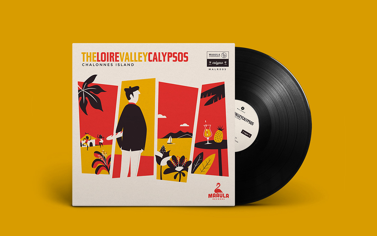 Pochette de disque The Loire Valley Calypsos Chalonnes Island Antoine Gadiou