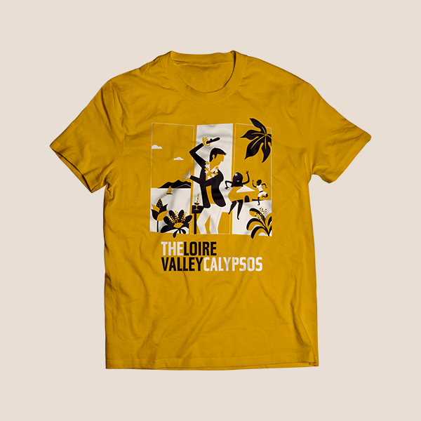 T-shirt The Loire Valley Calypsos merchandising