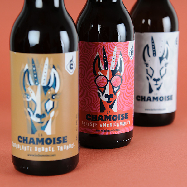 Focus sur la Bouteille de bière La Chamoise Céleste