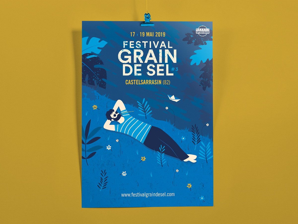 Affiche Festival Grain de Sel édition 2019