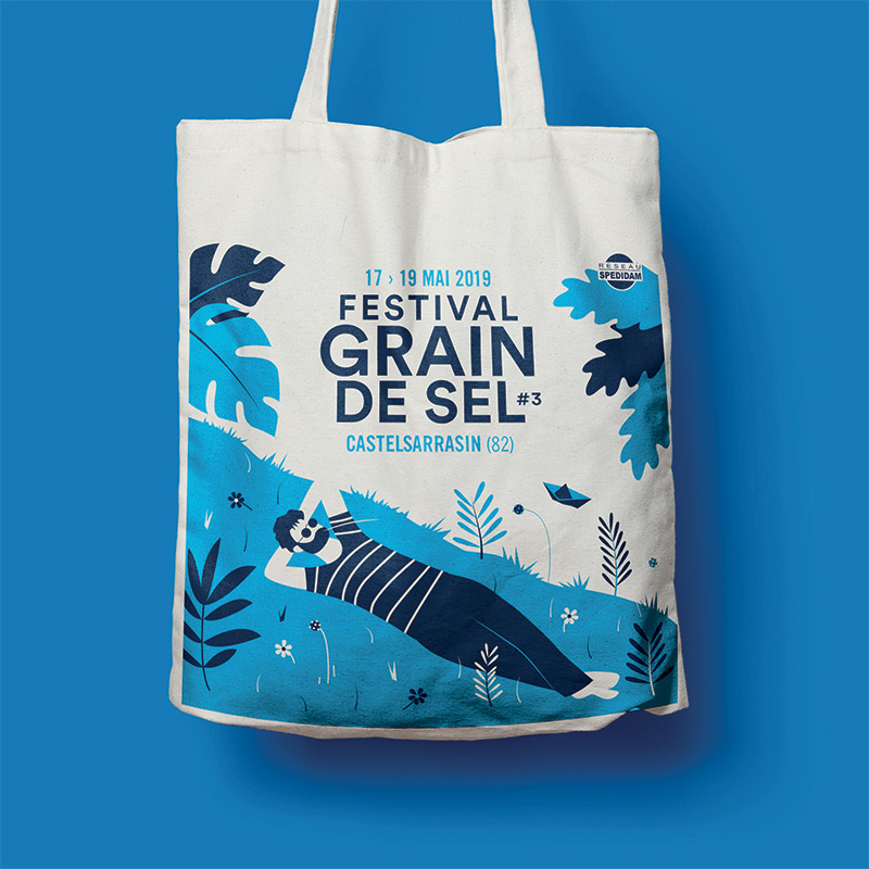 Totebag Festival Grain de Sel 2019