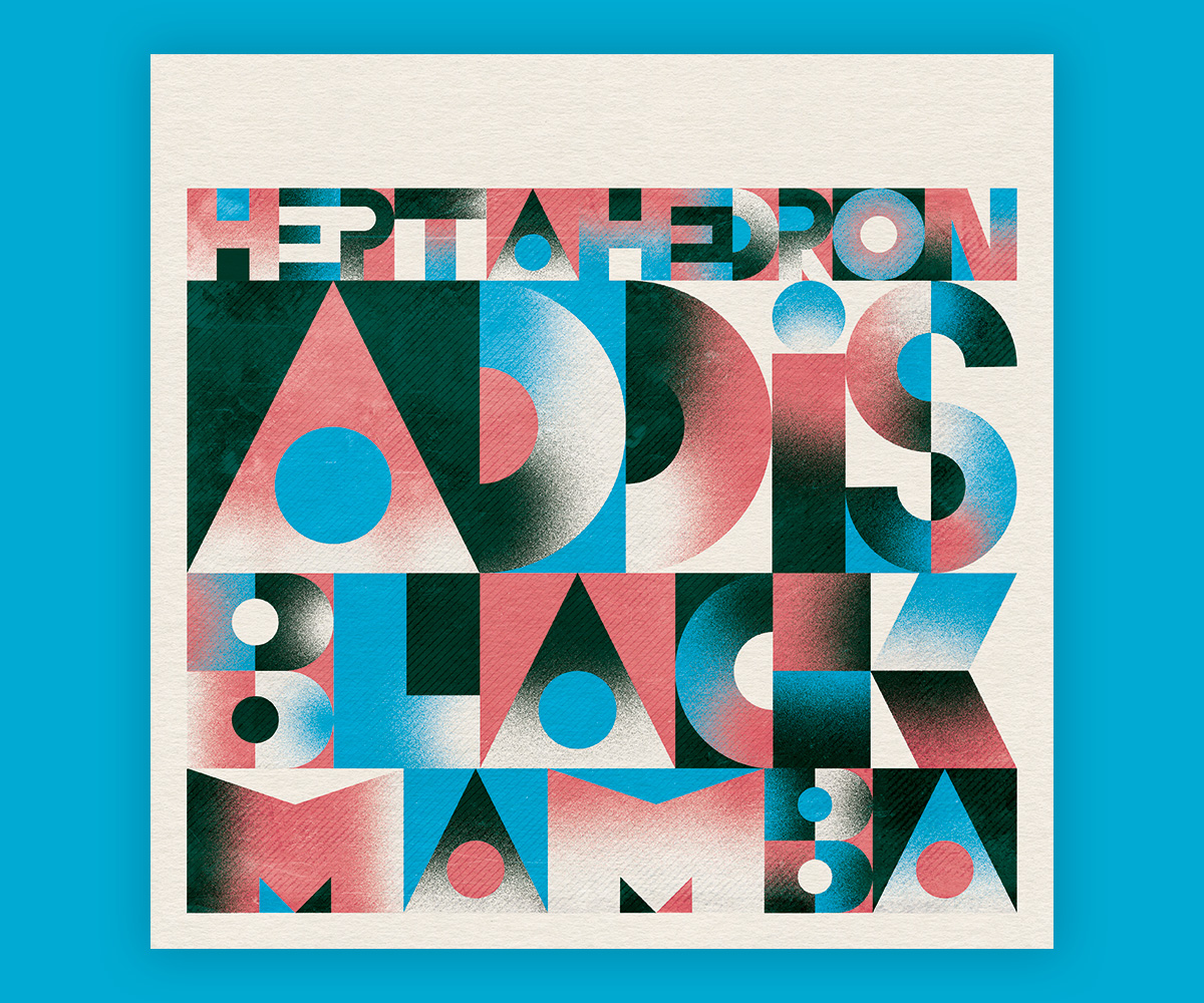 Visuel Heptahedron Addis Black Mamba, Antoine Gadiou